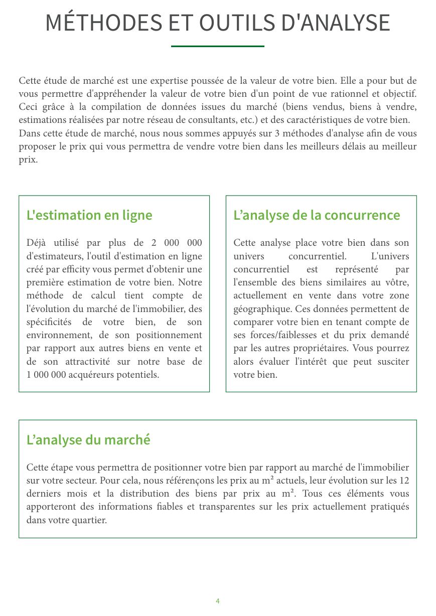 Les trois méthodes d'analyse utilisées dans l'étude